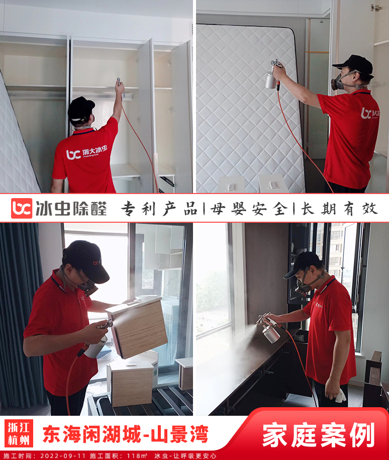 东海闲湖城-山景湾--杭州除甲醛