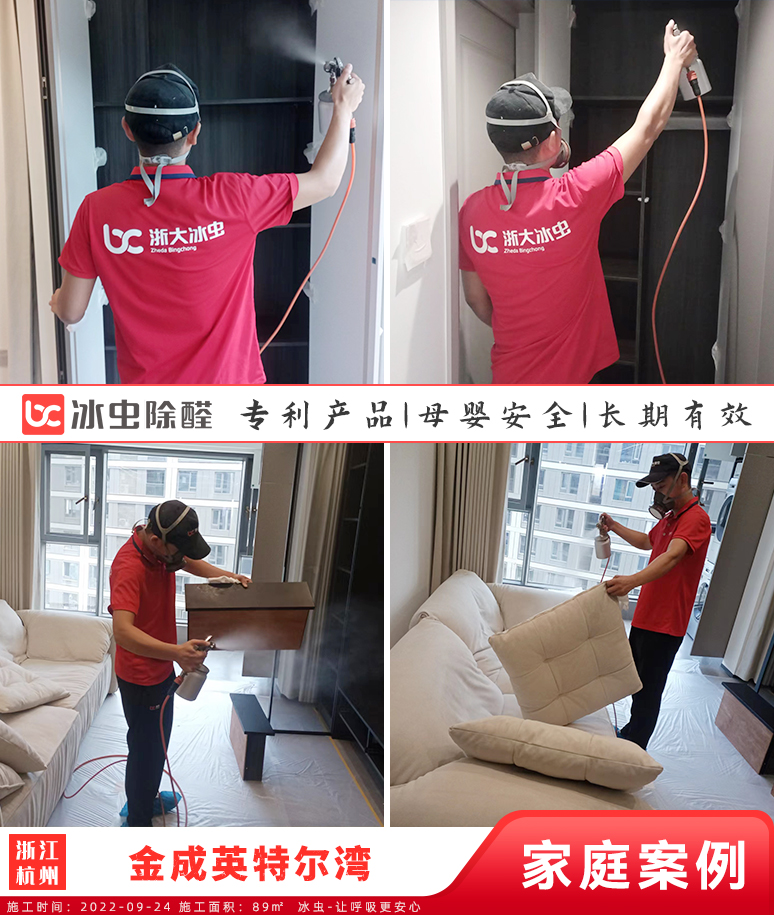 金成英特尔湾--杭州除甲醛