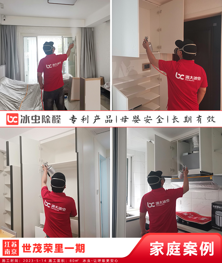 世茂荣里一期--南京除甲醛