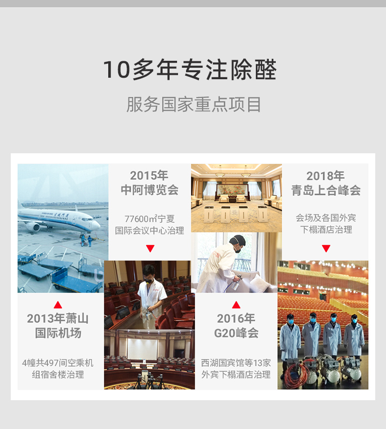 冰虫除甲醛重点案例