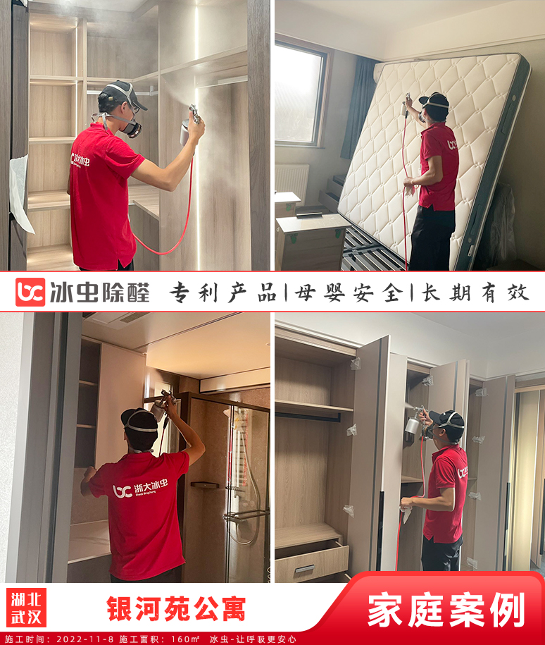 银河苑公寓--武汉除甲醛