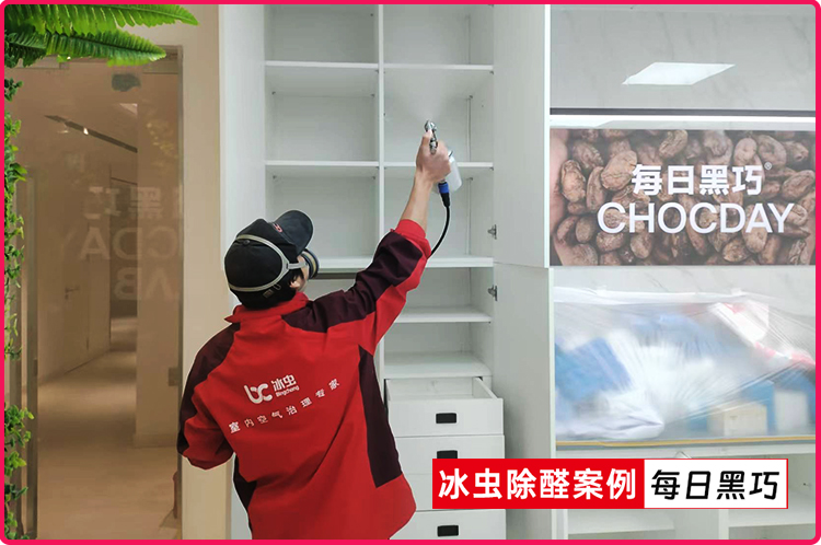 冰虫除甲醛案例-每日黑巧